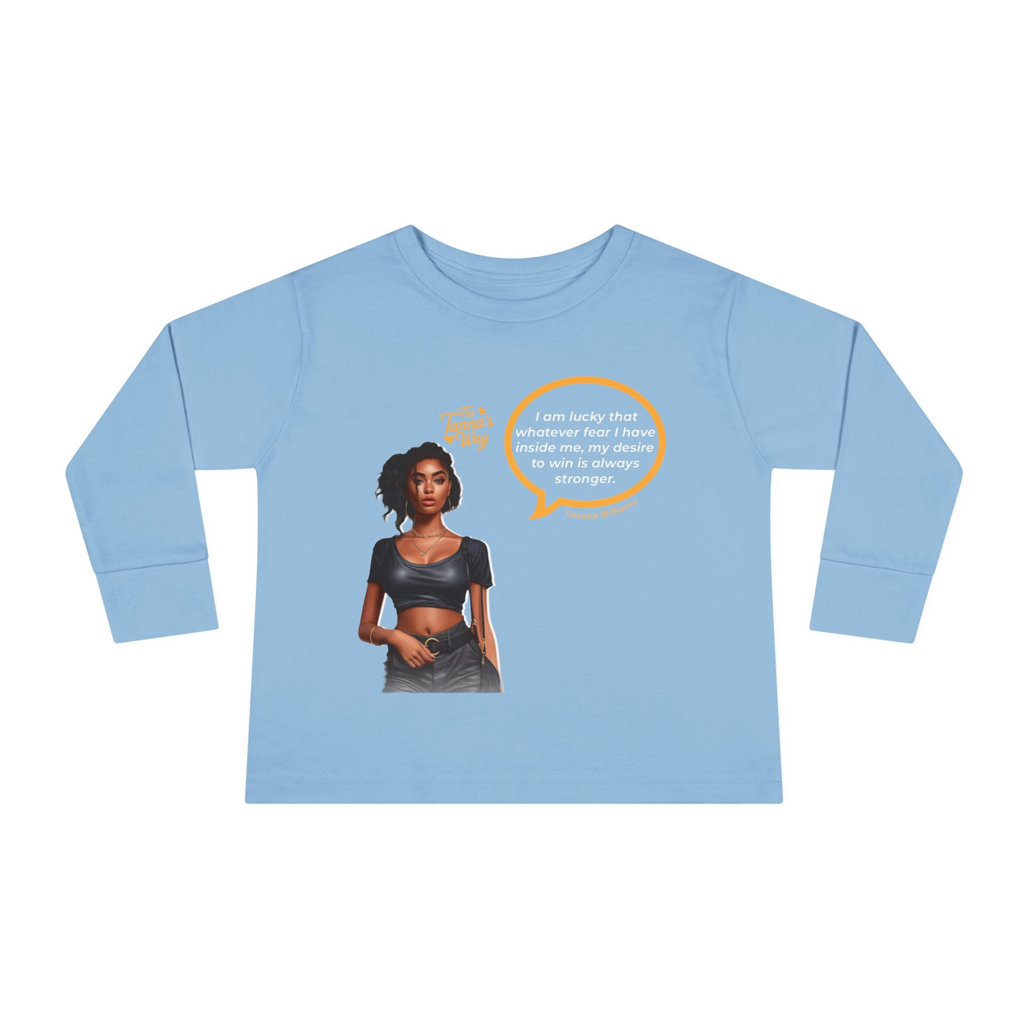 Serena Williams | Toddler Long Sleeve Tee